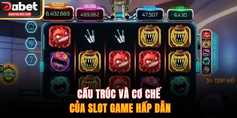 Cấu trúc và cơ chế của slot game hấp dẫn